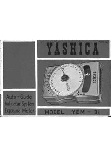 Yashica Yem manual. Camera Instructions.